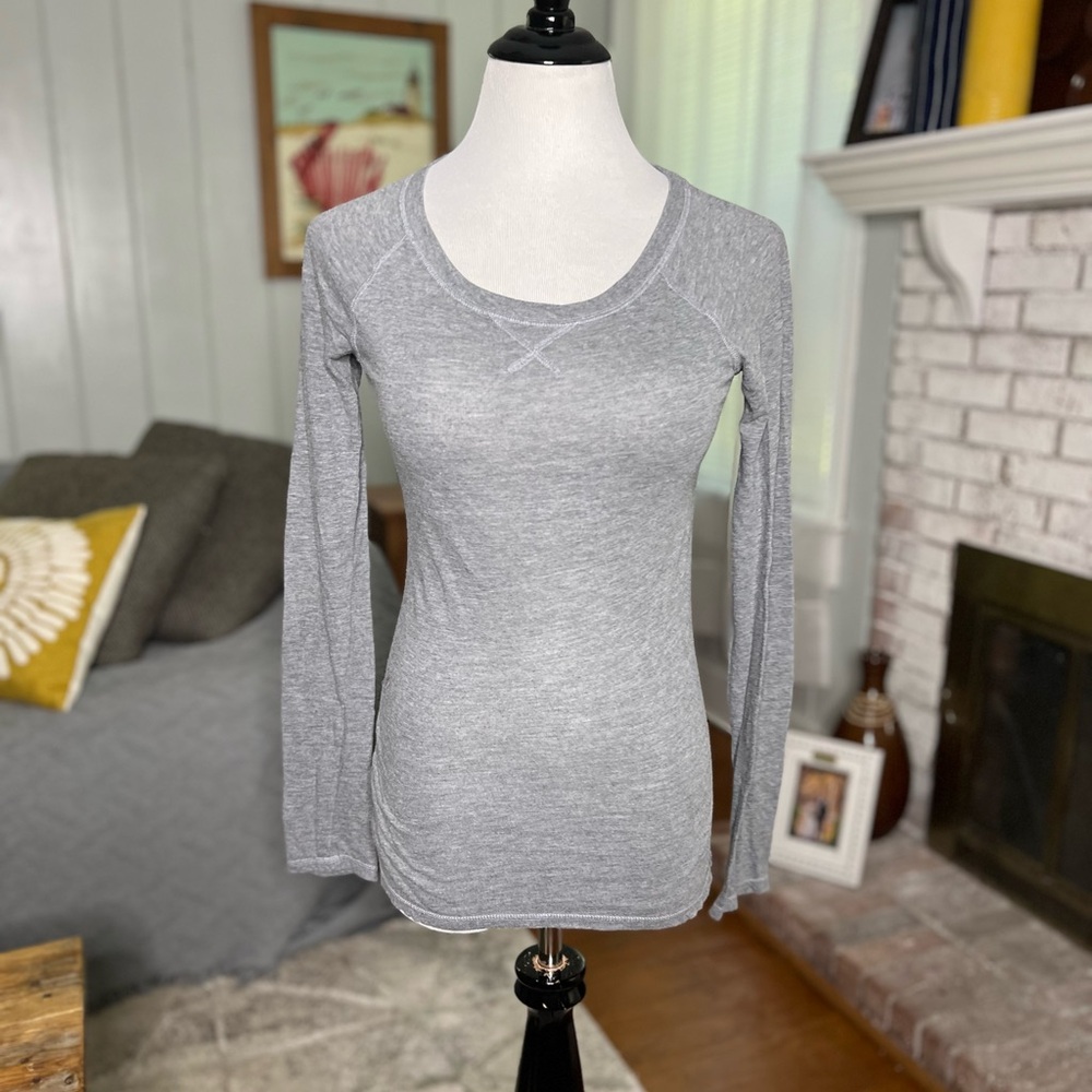Xhilaration long sleeve gray sleepwear